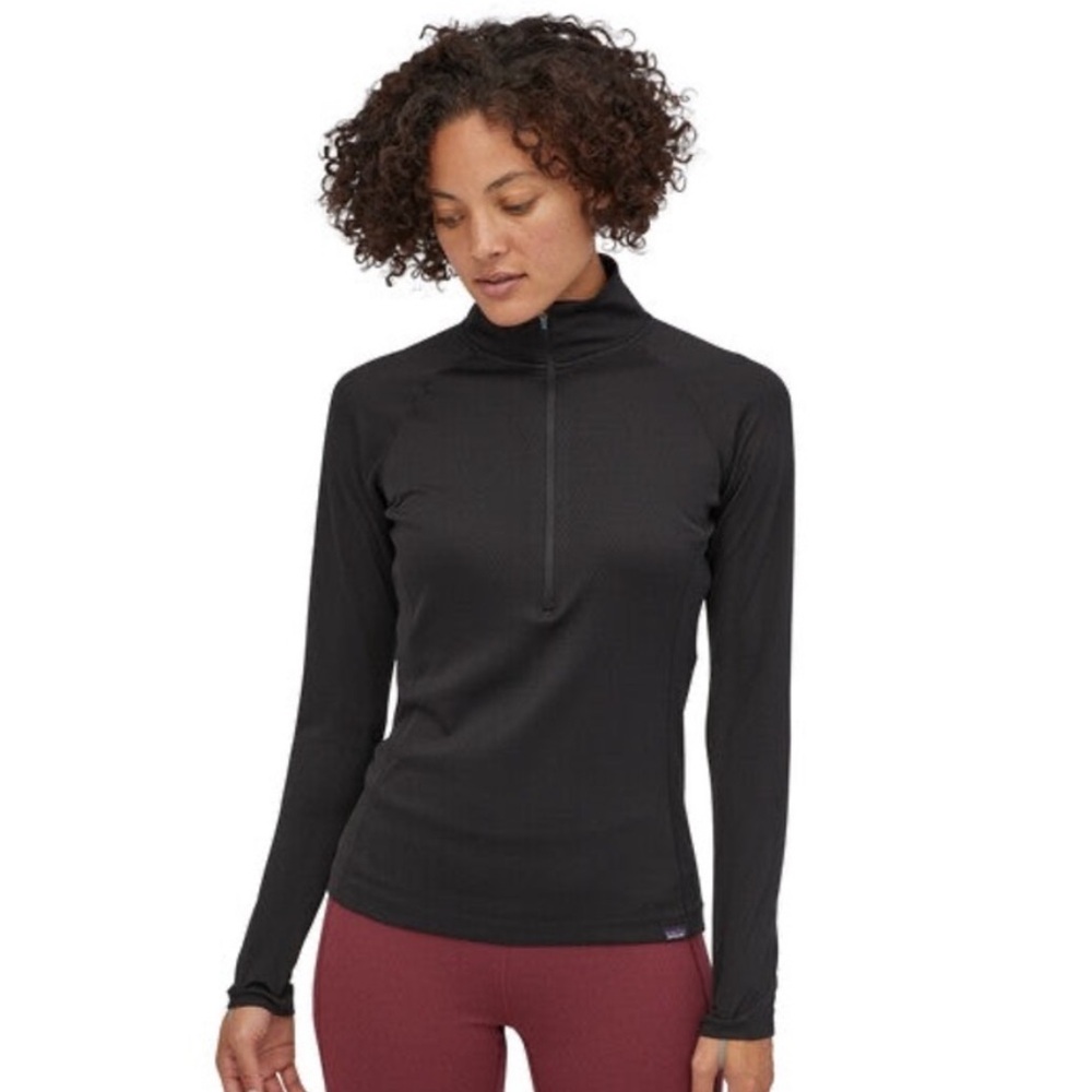Patagonia Woman’s Capilene Mid-layer Quarter Zip, Size Medium